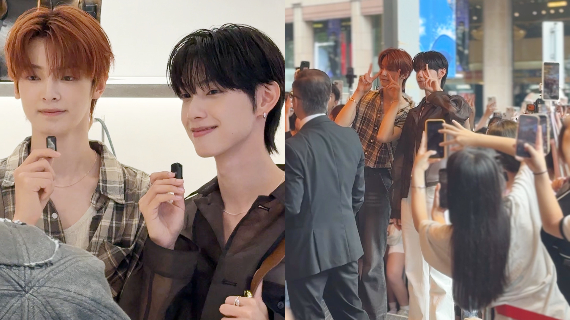 CHARLES & KEITH 人氣男團FLARE U台籍成員崔立于與韓籍成員姜玗